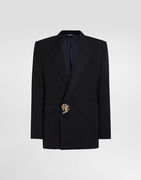 Dolce & Gabbana Double-breasted Wool Gabardine Jacket