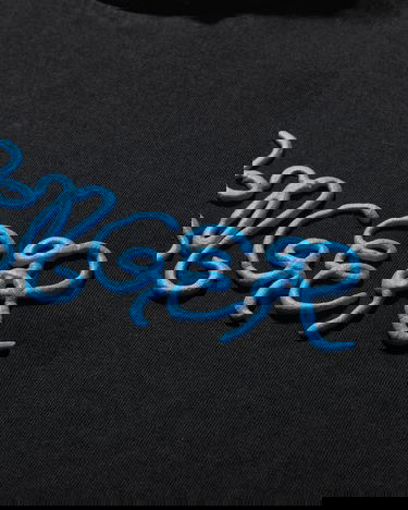 Тениска Ottolinger Fitted Puffy Logo T-Shirt Черно | 1150103921 BLK, 3