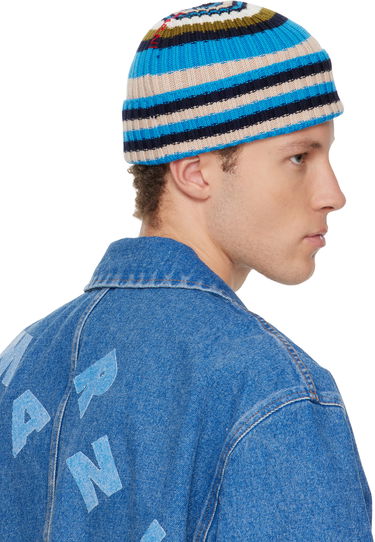 Шапка Marni Striped Ribbed Beanie Многоцветен | CLZC0169Q0 UFW620, 2