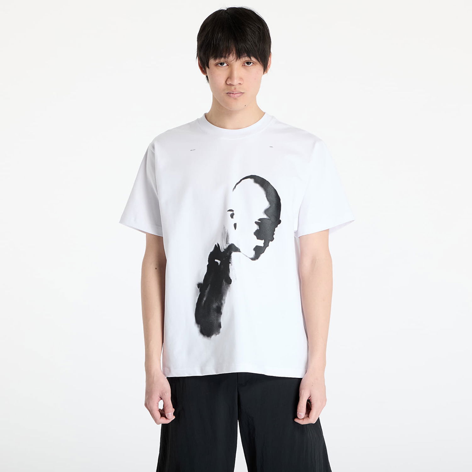 Тениска HELIOT EMIL HELIOT EMIL Ai Generated Print T-Shirt Бяло | SS25_M_09_041_WHT02_CO, 0