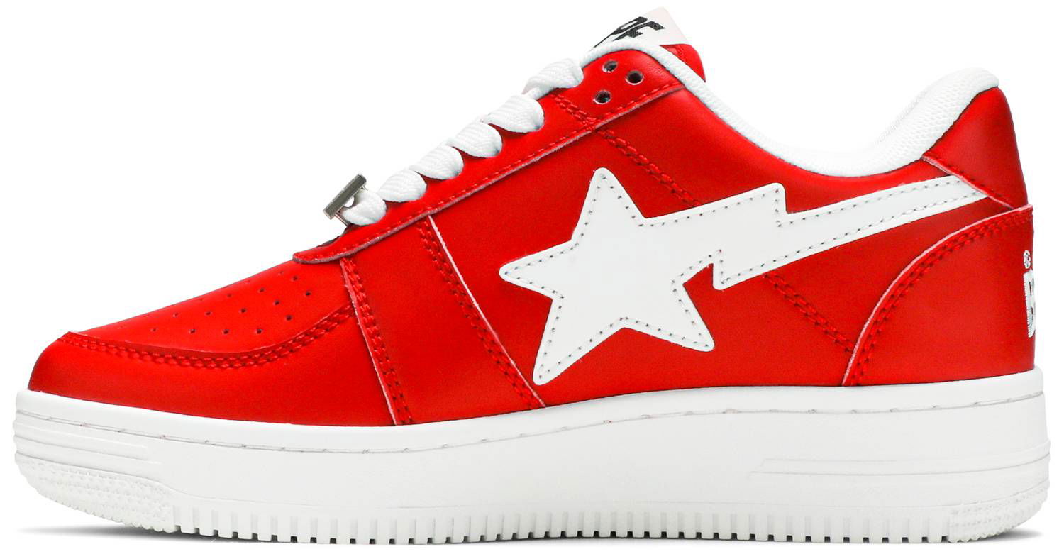 Кецове и обувки BAPE Coca-Cola x Bapesta Low "Red" Червено | 1G23191913 RED, 0