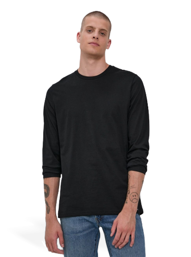 Тениска Lee Twin Pack Crew Long Sleeve Черно | L60PCMKW