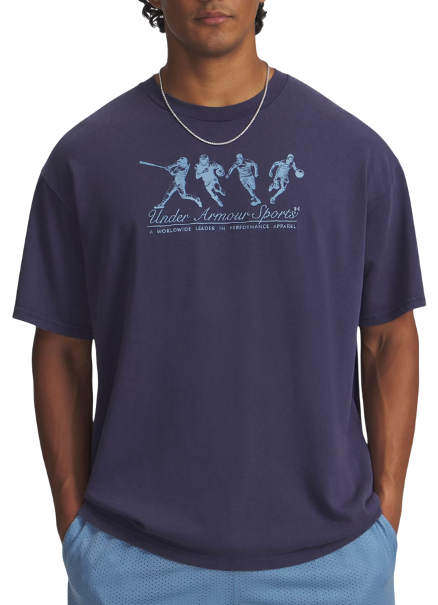 Athletes Sports Graphic Short Sleeve T-Shirt