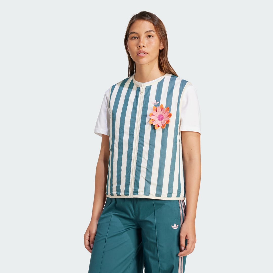Жилетка adidas Originals adidas Originals Summer Glow Reversible Vest Тюркоазено | KC0674, 0