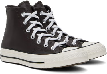 Кецове и обувки Converse Chuck 70 Heritage Colour Leather High Top Кафяво | A10154C, 3