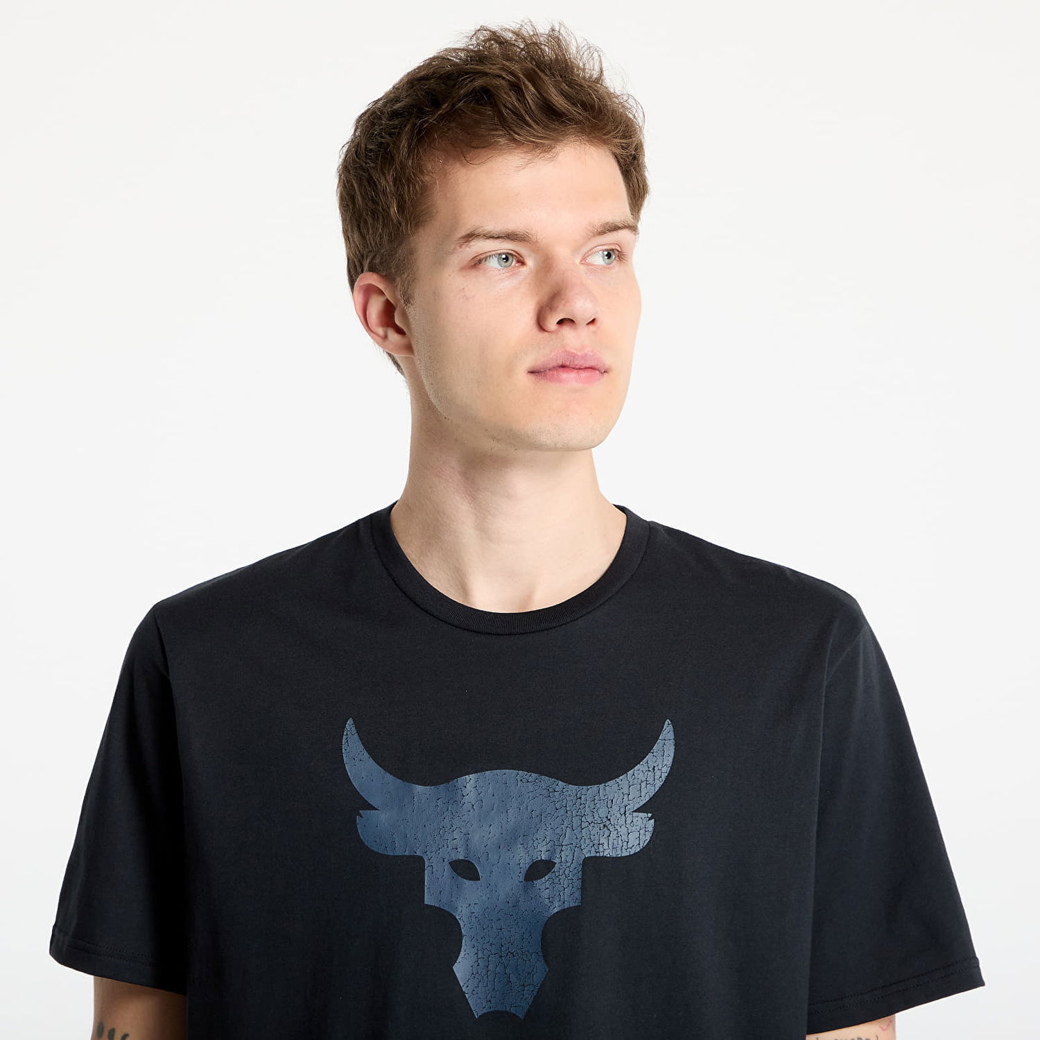 Тениска Under Armour Project Rock Brahma Bull Short Sleeve T-Shirt Черно | 1383191-001, 1