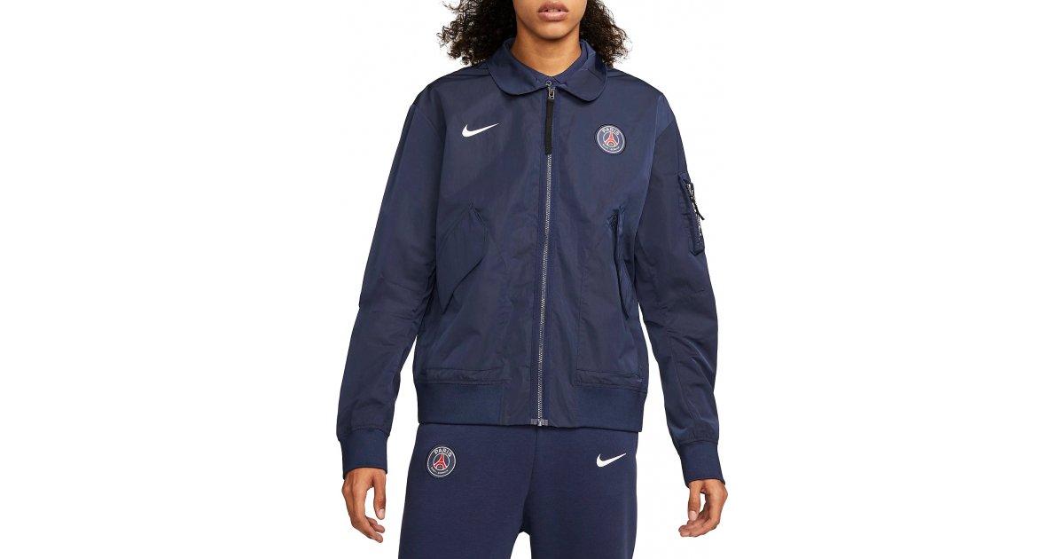 Яке бомбър Nike Saint-Germain Soccer Bomber Jacket Синьо | dn1489-410, 1