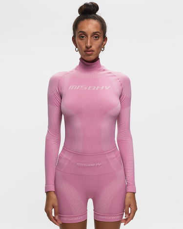 Тениска MISBHV Sport Longsleeve Bubblegum Active Top Розово | 231W500, 1