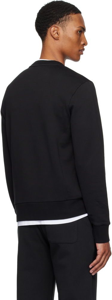 Суитчър Moncler Logo Cotton Sweatshirt Черно | K20918G00040809KR, 2