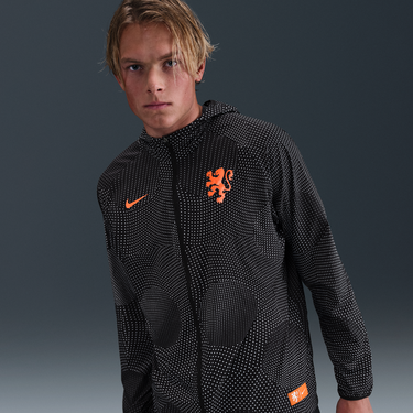 Яке Nike Netherlands Aireez Printed Football Jacket Черно | HM3842-010, 0