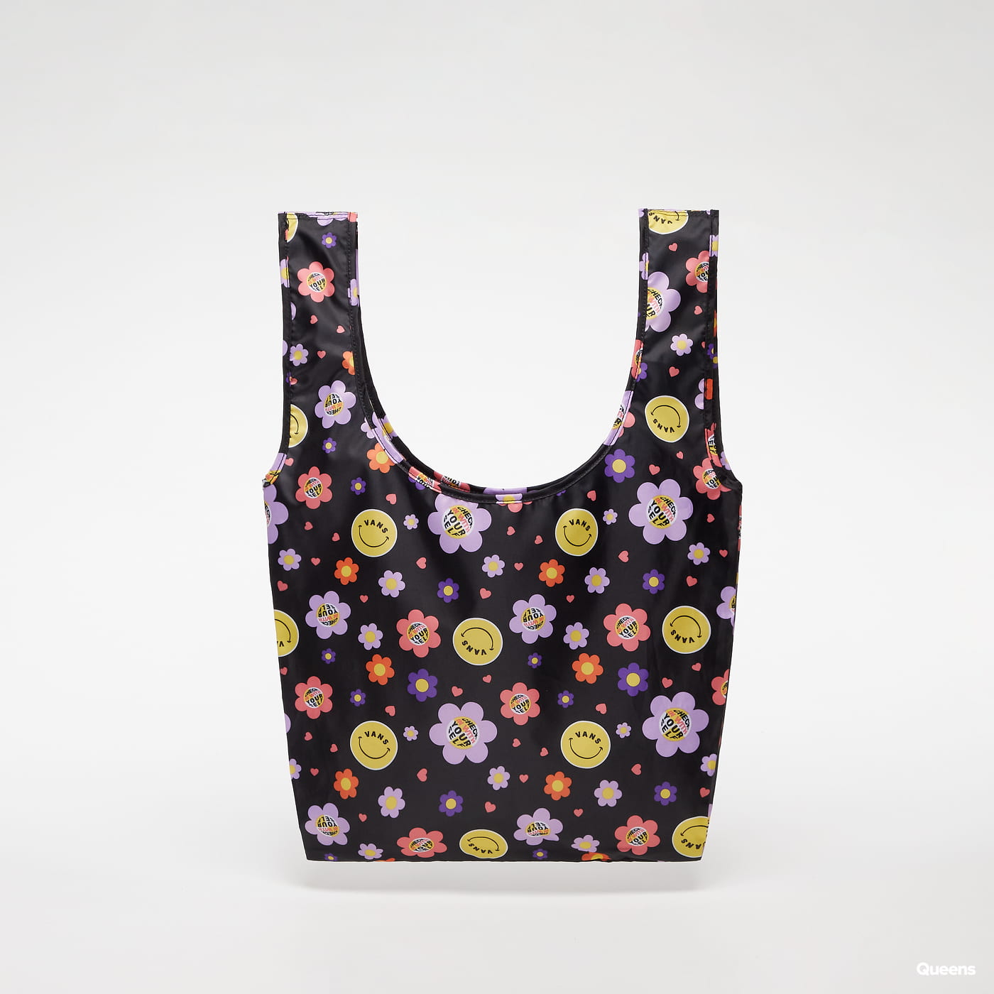 Голяма пазарска чанта Vans Contortion Tote Bag Черно | VN0A7RXTBDB1, 1