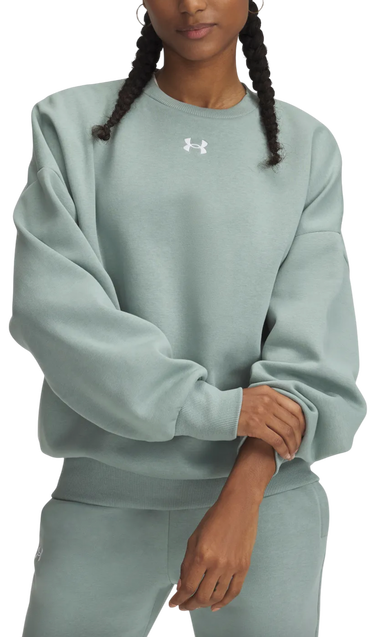 Суитчър Under Armour Under Armour Rival Fleece OS Crew Sweatshirt Зелено | 1386463-348, 0