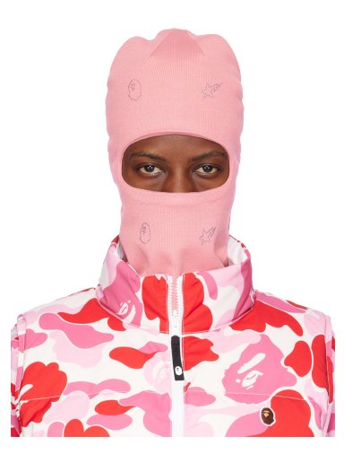 Кепки и шапки BAPE Crystal Stone Balaclava Розово | 001GDJ802001L