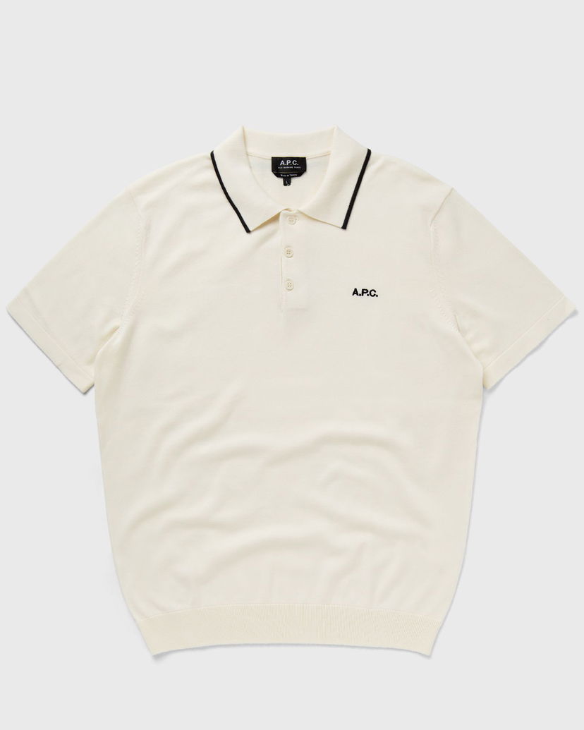 Поло тениска A.P.C. Polo Tee Бежово | COGDK-H23309-TAK