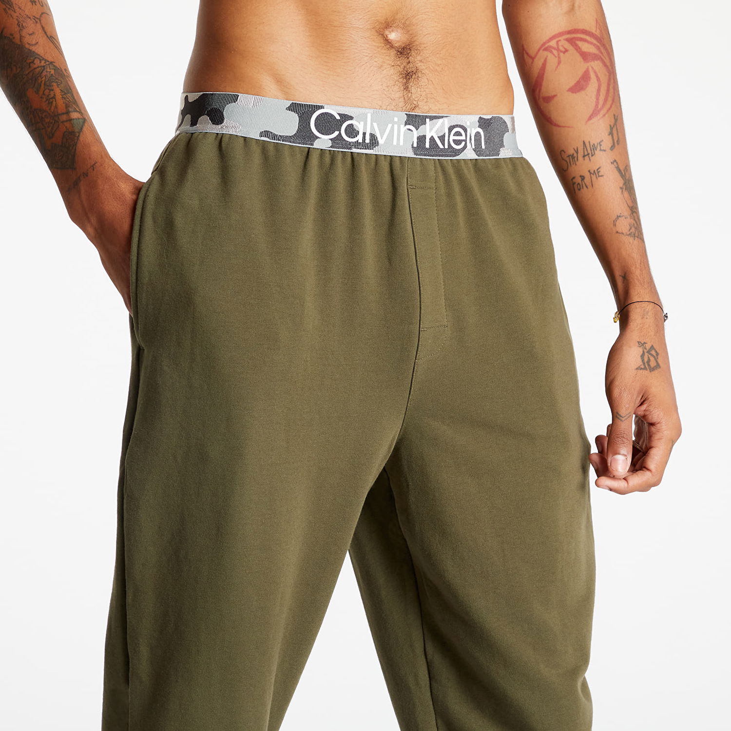 Спортни панталони CALVIN KLEIN Galvanize Lounge Jogger Зелено | NM2196E RBN, 1