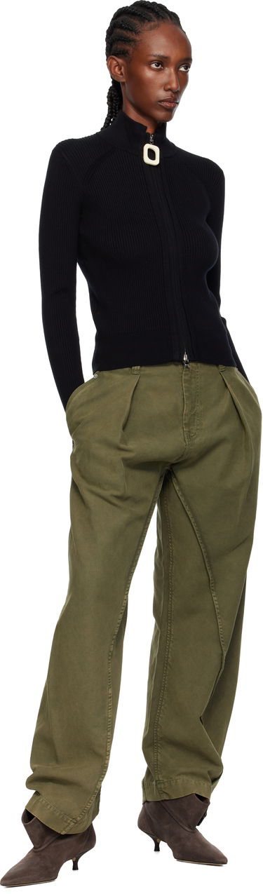 Панталони JW Anderson JW Anderson Twisted Seam Trousers Зелено | TR0417-PG1600, 3