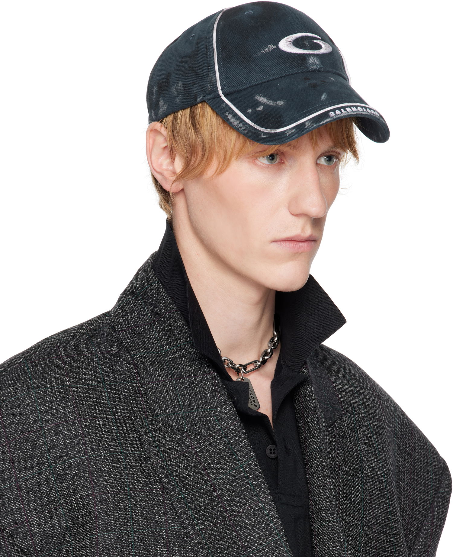 Шапка с козирка Balenciaga Balenciaga Sports Icon Cap Черно | 811803410B2, 1