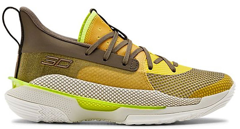 Кецове и обувки Under Armour Curry 7 Zeppelin Жълто | 3022113-701, 0