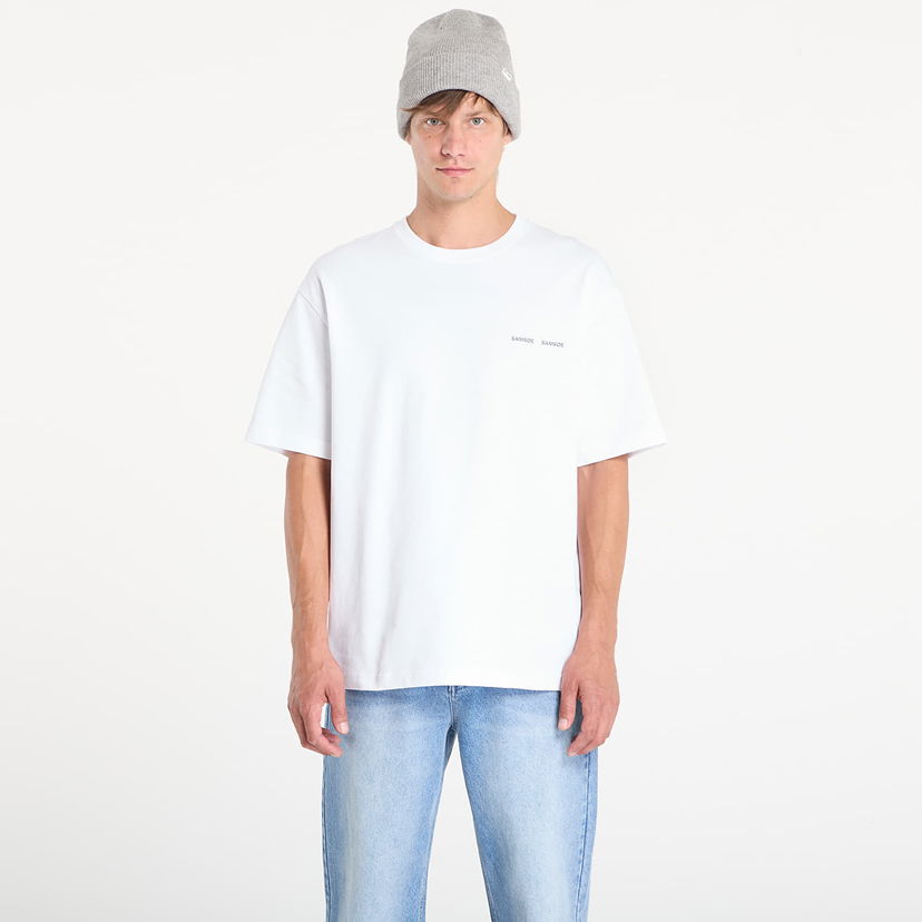 Тениска Samsoe Samsoe Samsøe Samsøe Saflorian T-Shirt Бяло | U25300007_CLR002385