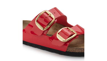 Кецове и обувки Birkenstock Arizona Big Buckle Birko-Flor Червено | 1019819, 6