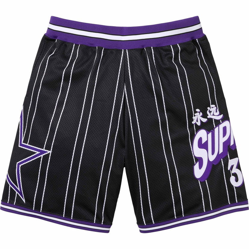 Къси панталони Supreme Star Basketball Shorts Черно | SUP-SS24-287