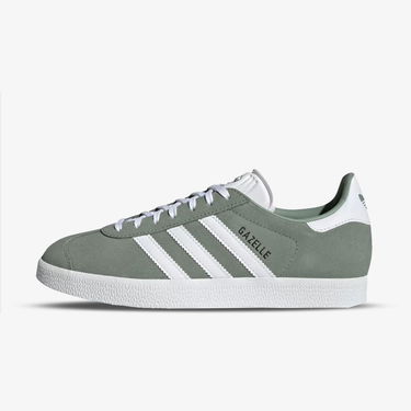 Кецове и обувки adidas Originals adidas Gazelle Silver Green (Women's) Сиво | IG5790, 1
