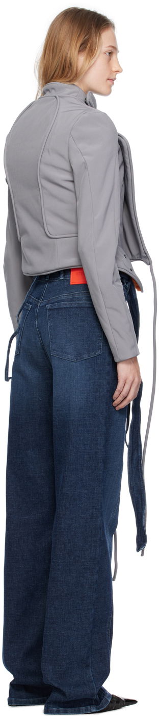 Яке Ottolinger Ottolinger Extended Trim Jacket Сиво | 405701, 2