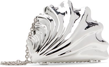 Дамска чанта JW Anderson JW Anderson Shell Clutch Металик | HB0735-FA0456, 1