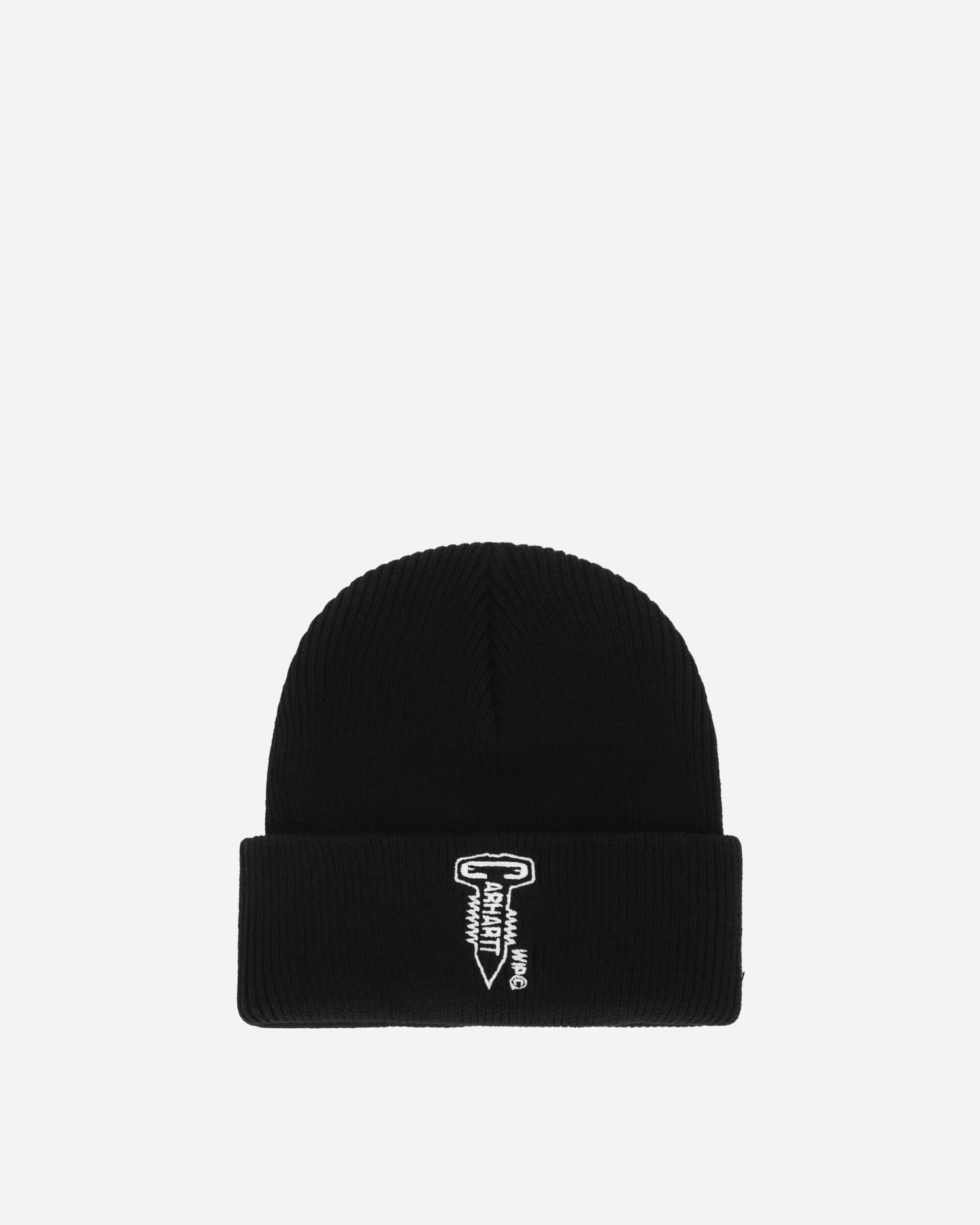 Шапка Carhartt WIP Screw Beanie Black Черно | I033875 89XX, 0