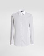 Dolce & Gabbana Martini Pinstriped Poplin Shirt