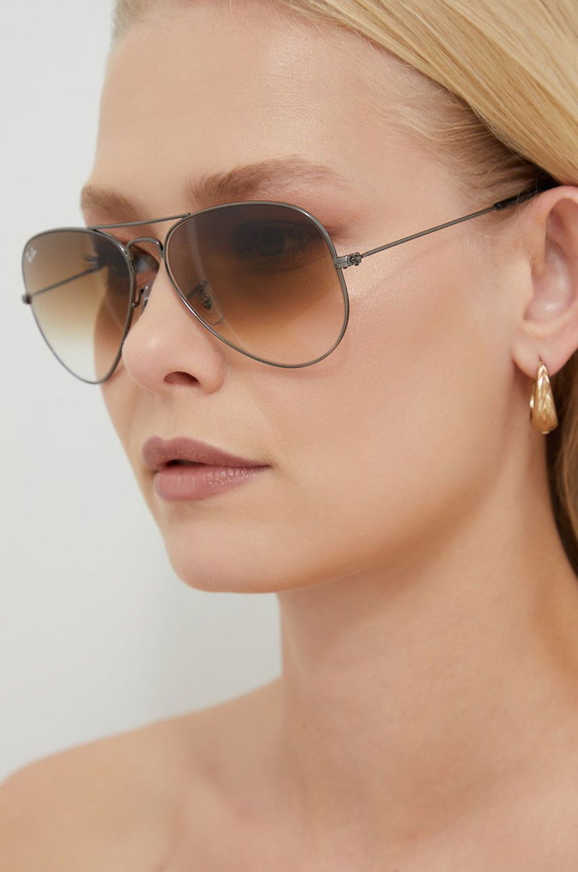 Слънчеви очила Ray-Ban Aviator Large Metal Sunglasses Сиво | 0RB3025.004/51.58