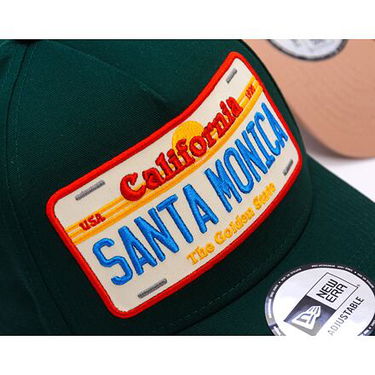 Шапка с козирка New Era New Era 9FORTY A-Frame License Plate Adjustable Cap Зелено | 60595463, 4