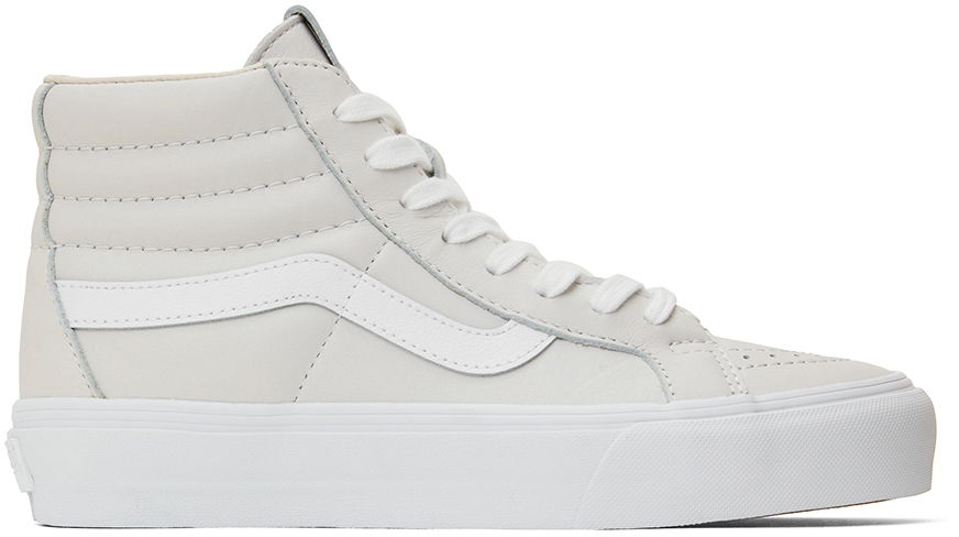 Кецове и обувки Vans Sk8-Hi Reissue VLT LX Бяло | VN0A4BVH9HA, 0