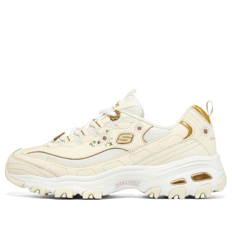Кецове и обувки Skechers D'Lites Бяло | 149638-NTMT