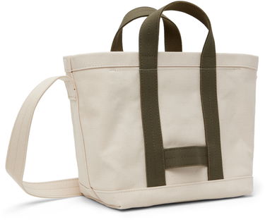 Голяма пазарска чанта Comme des Garçons Comme des Garçons Shirt Canvas Tote Bag with Shoulder Strap Бежово | FO-K202-051, 1