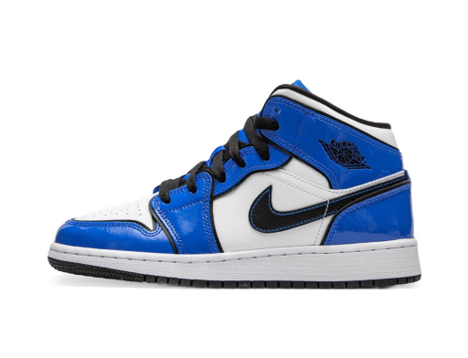 Лимитирано Издание Jordan Air Jordan 1 Mid SE GS "Signal Blue" Синьо | BQ6931-402
