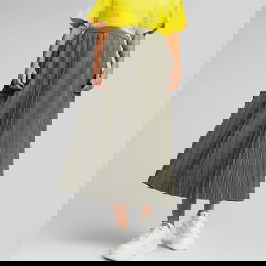 Пола Puma Gonna plissettata YONA da donna, Verde/Altro Зелено | 537978_73, 0