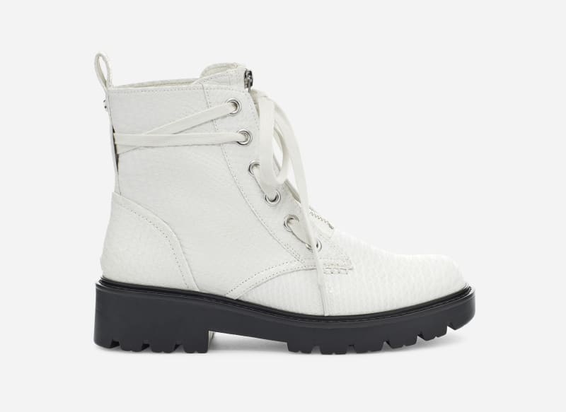 Кецове и обувки UGG Daren Faux Leather Boots Бяло | 1109569-WEXT, 0
