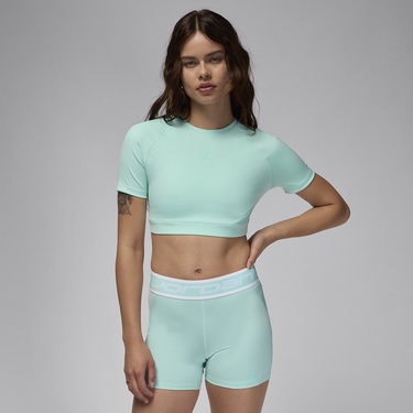 Съкратен топ Jordan Jordan Sport Bodycon Зелено | FV6927-368, 4