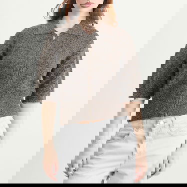 Пуловер Samsoe Samsoe Sakelsie Hairy Knit Cardigan Сиво | F25400048-CLR002396, 2