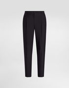 Dolce & Gabbana Silk and Gabardine Trousers