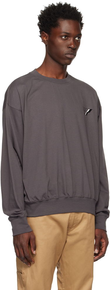 Пуловер We11done We11done W Line Sweatshirt Сиво | WD-TS3-22-818-U-CH, 1