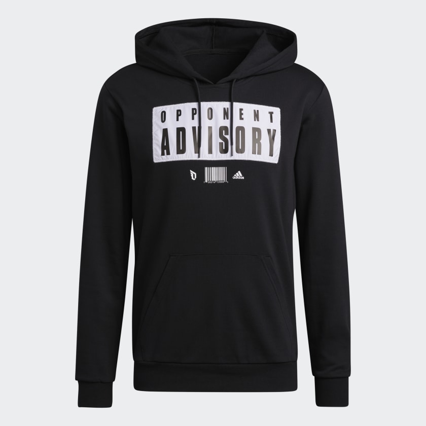Суитчър adidas Originals Dame Extply Opponent Advisory Hoodie Черно | GR9925, 1