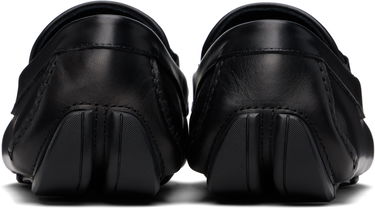 Кецове и обувки FERRAGAMO Salvatore Gancini Ornament Driver Loafers Черно | 779172, 1