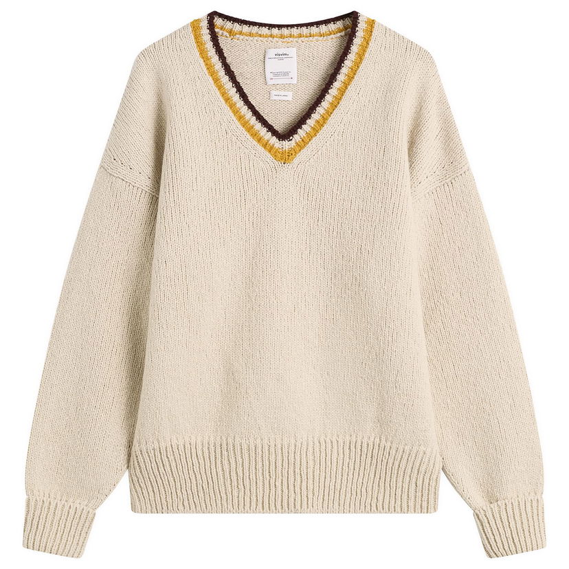 Пуловер visvim College V-Neck Knit Многоцветен | 0125205012006