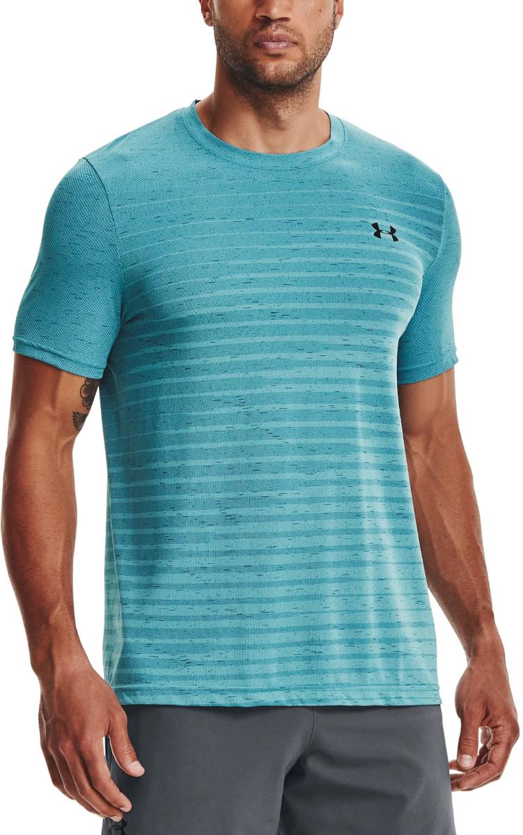 Тениска Under Armour Seamless Fade Short Sleeve T-Shirt Тюркоазено | 1361133-476, 0