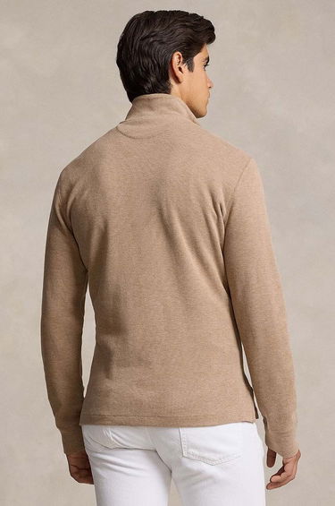 Суитчър Polo by Ralph Lauren Lightweight Cotton Quarter-Zip Sweater Бежово | 710877001, 1