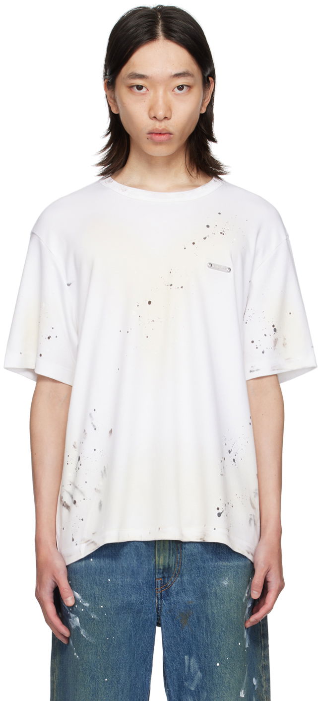 Тениска Helmut Lang T-Shirt With Print Бяло | O05HM596