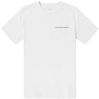 Тениска Pop Trading Company x NOS Logo Tee Бяло | POP-NOS-001, 0