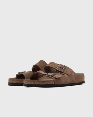 Кецове и обувки Birkenstock Arizona Suede Leather Sandals Кафяво | 1030863, 2